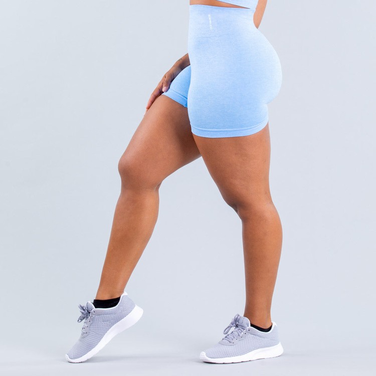 Shorts Dfyne Valkyrie Bleu Femme | AQP-6190542