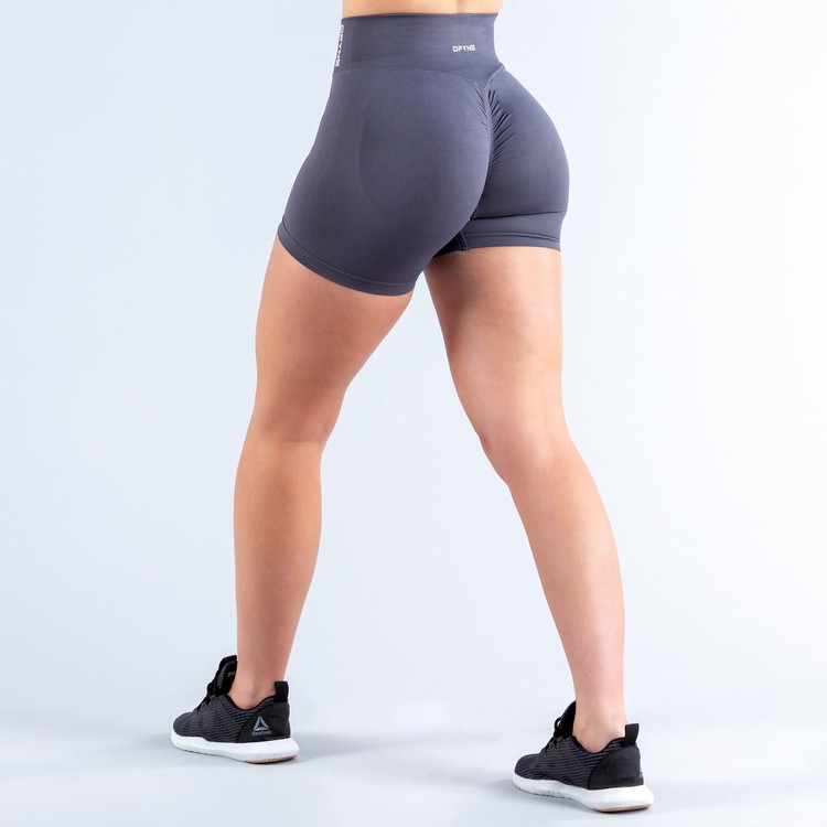 Shorts Dfyne Dynamic | 4.5' Grise Foncé Femme | BXR-2587621