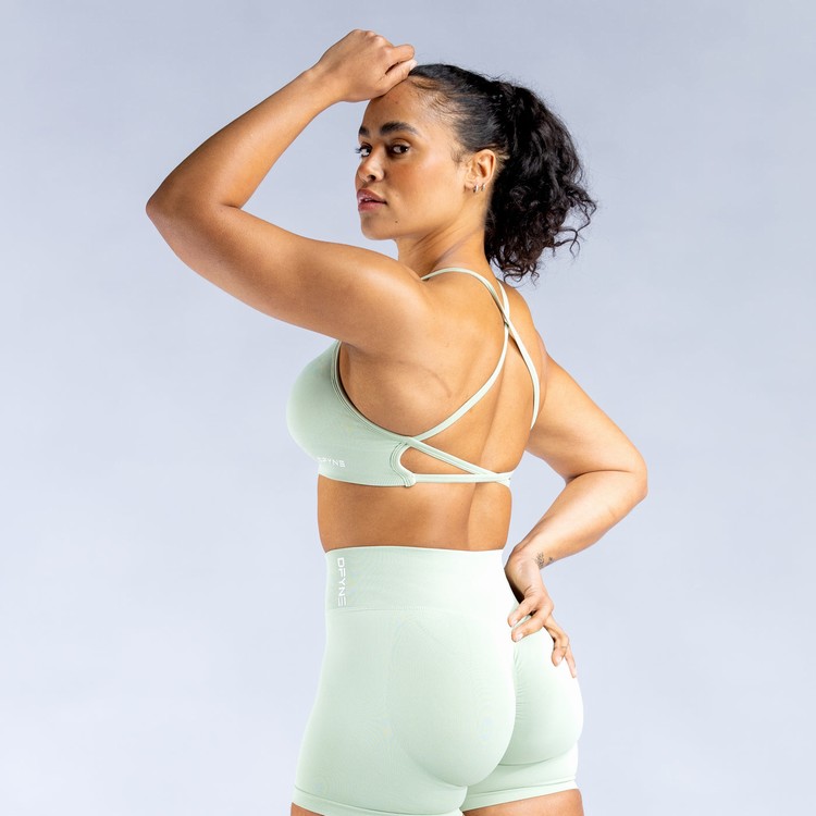 Soutien Gorge Sport Dfyne Dynamic Backless Vert Femme | FPL-0479161