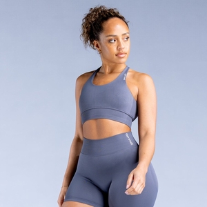 Soutien Gorge Sport Dfyne Dynamic Grise Foncé Femme | IVM-0749925