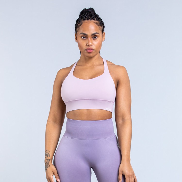 Soutien Gorge Sport Dfyne Origin Medium-Support Violette Femme | ZHJ-4566924