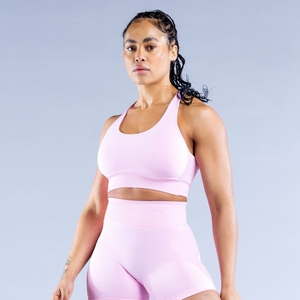 Soutien Gorge Sport Dfyne Dynamic Rose Clair Rose Femme | UPN-6922202