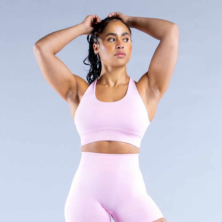 Soutien Gorge Sport Dfyne Dynamic Rose Clair Rose Femme | UPN-6922202