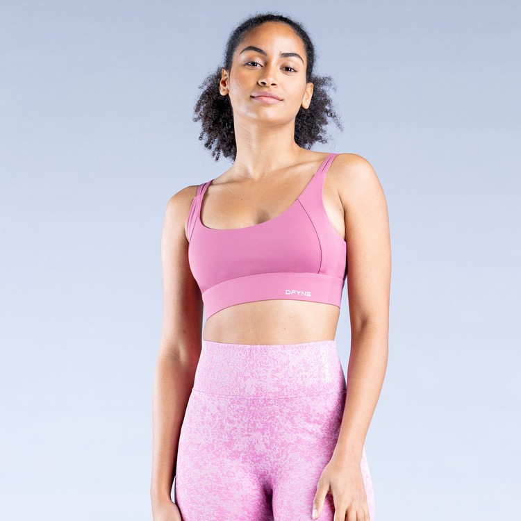 Soutien Gorge Sport Dfyne Origin High-Support Rose Foncé Femme | DEW-6295278