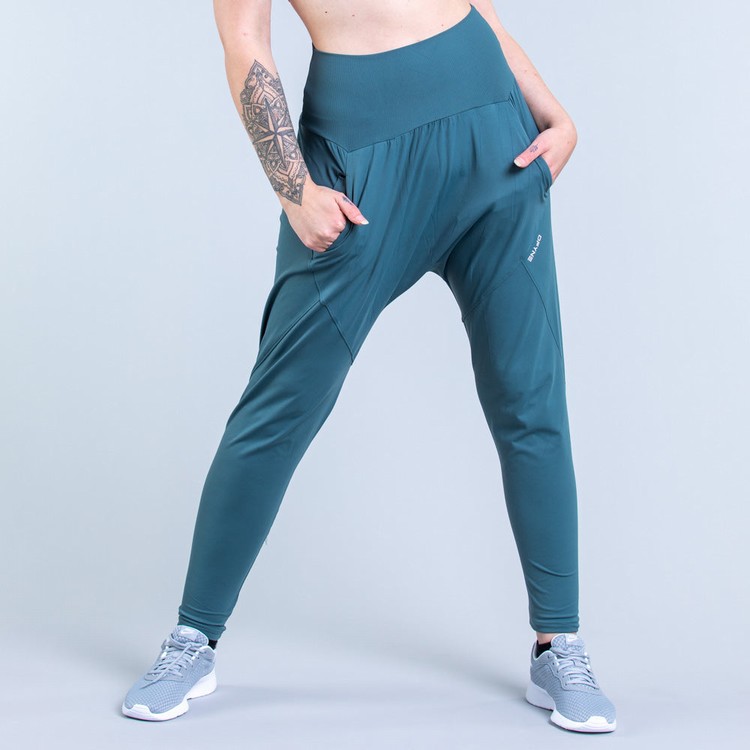 Pantalon Dfyne Origin Harem Tapered Fit Turquoise Clair Femme | HNN-4493483