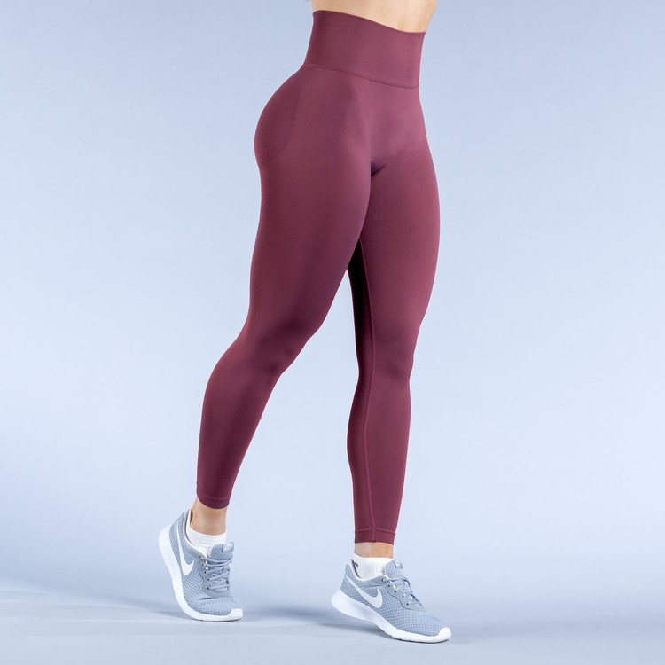 Leggings Dfyne Dynamic Bordeaux Femme | CAA-4593345