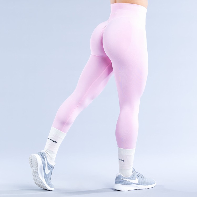 Leggings Dfyne Dynamic Rose Clair Rose Femme | DHU-2995541