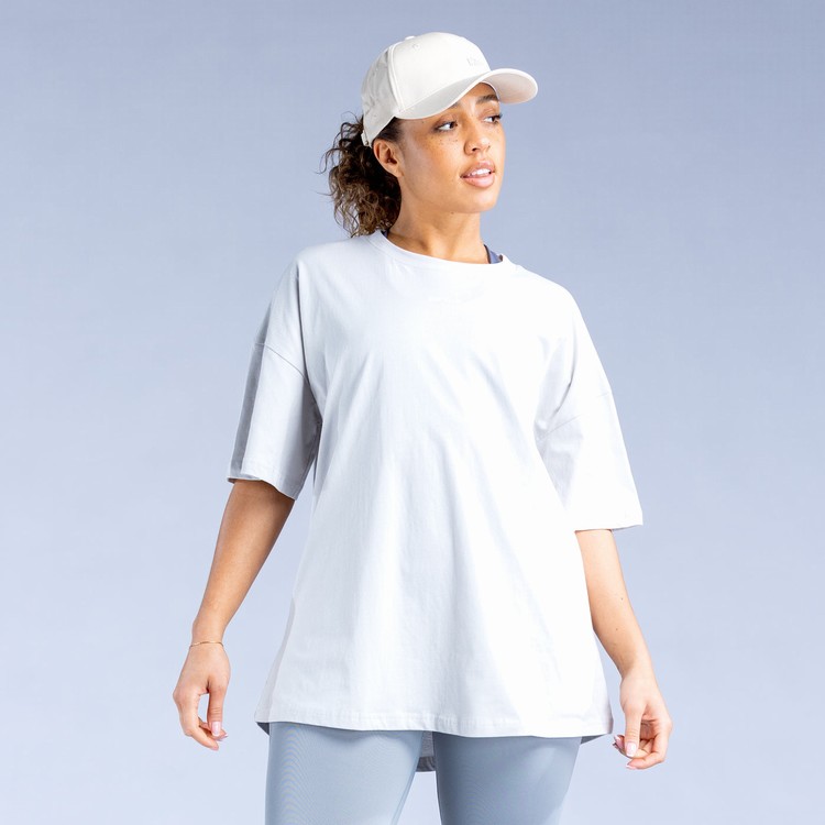 Sweats Dfyne Luxe Revive Oversized T Grise Femme | NLD-9555127