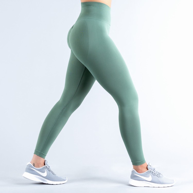 Leggings Dfyne Dynamic Vert Femme | JIN-6221853